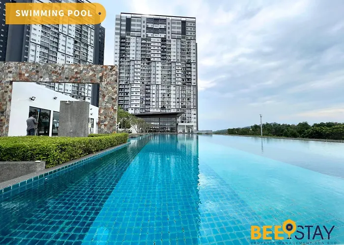 Residensi Lili 10 Mins To Aeon Nilai Shopping Mall Pool View 5Pax